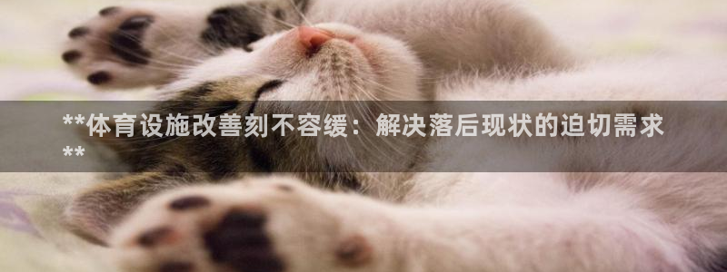 意昂3集团：**体育设施改善刻不容缓：解决落后现状的