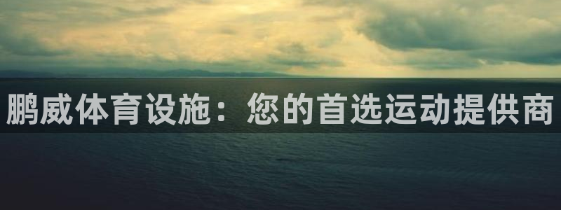 海南意昂体育3：鹏威体育设施：您的首选运动提供商