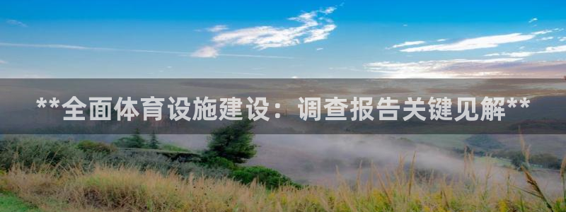 意昂体育3注册：**全面体育设施建设：调查报告关键见